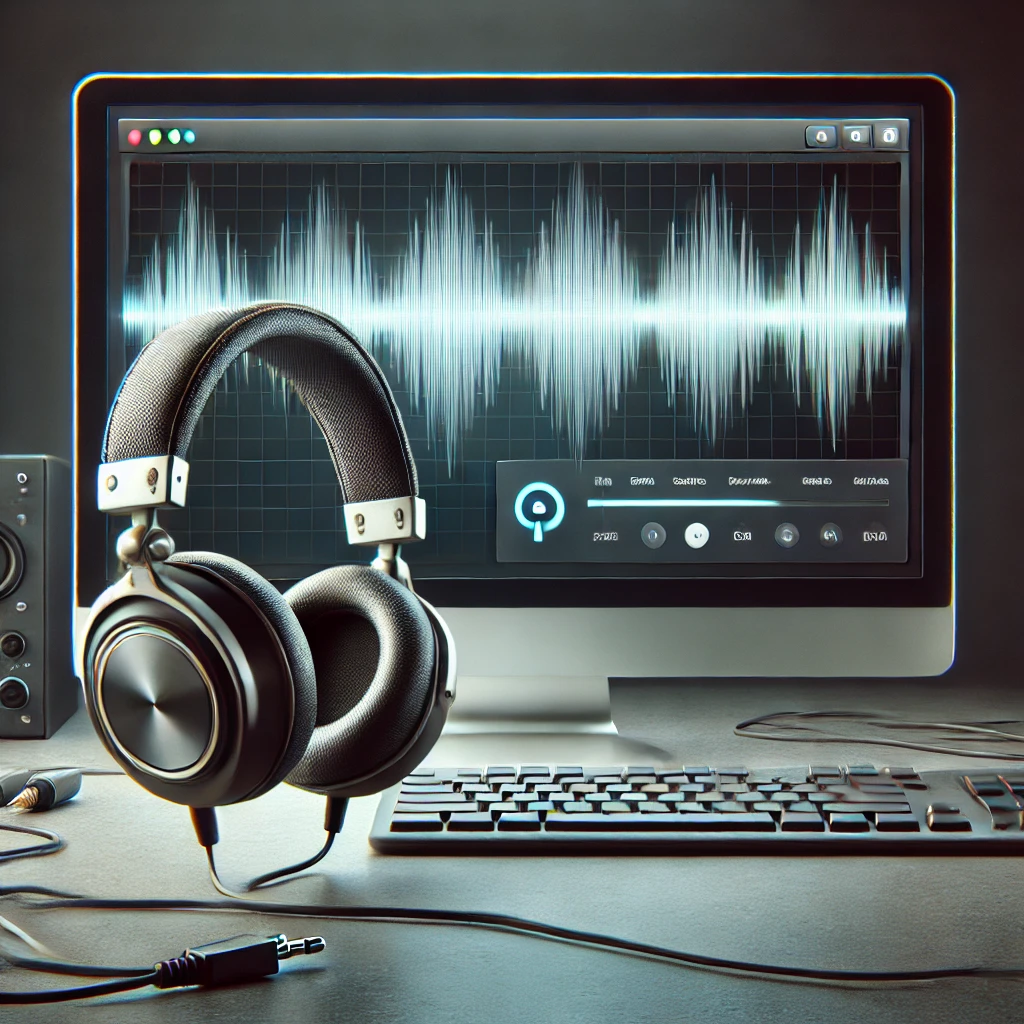 headphones static when connected to pc