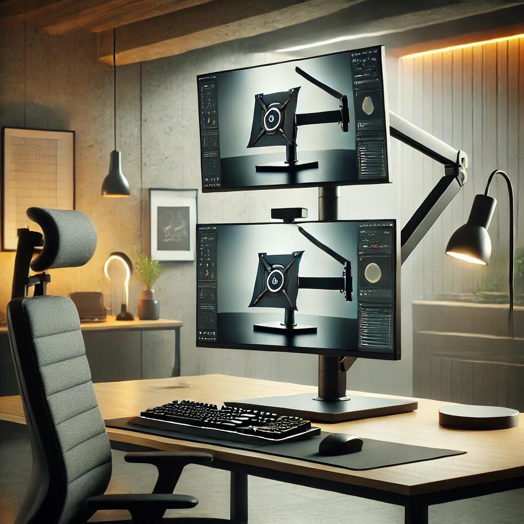 monitor for rotating mount